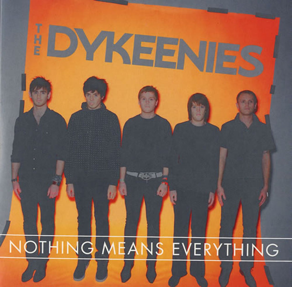 The Dykeenies Nothing Means Everything UK Promo CD-R acetate LAVOLTA017