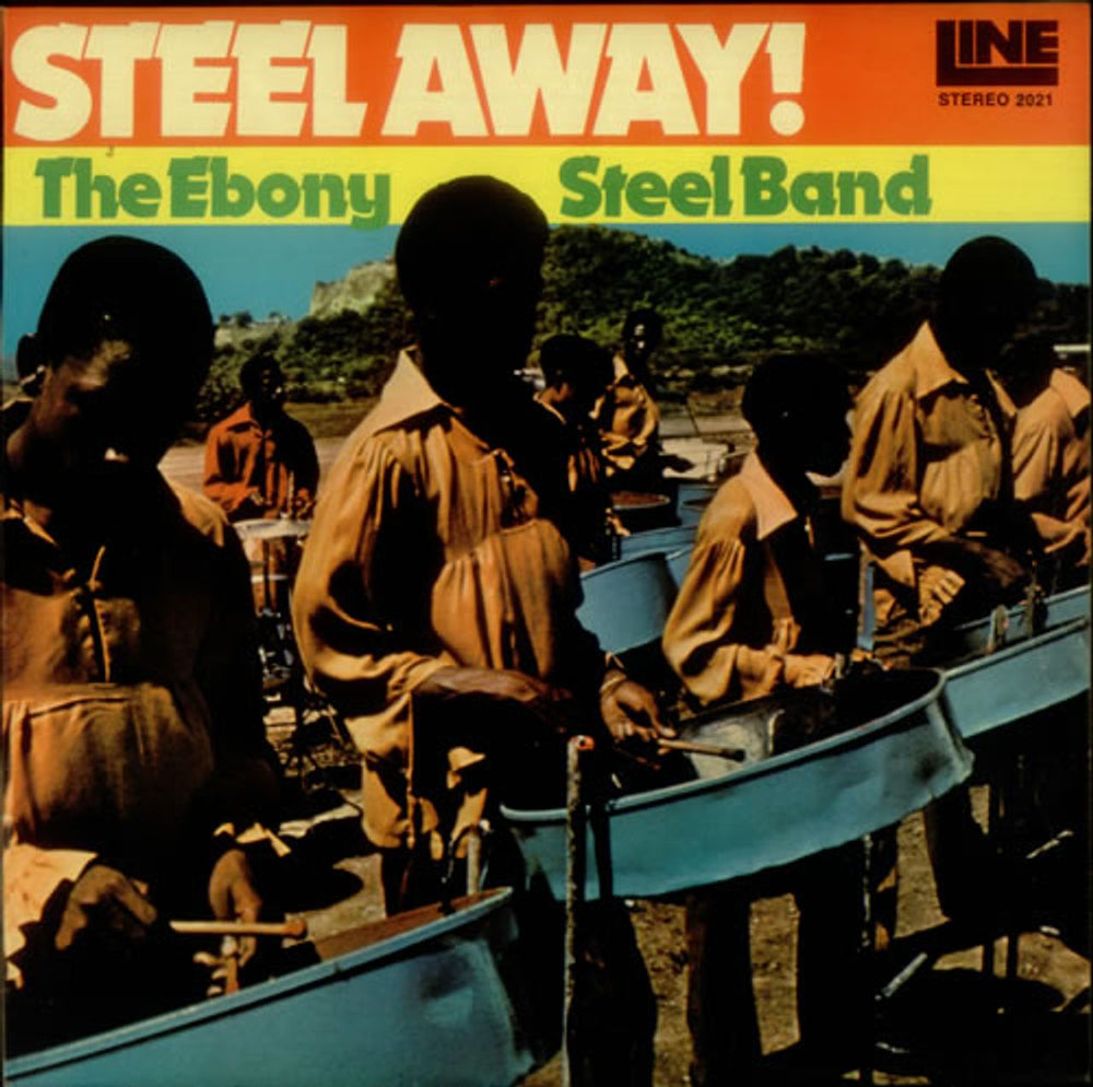 The Ebony Steel Band Steel Away! UK vinyl LP album (LP record) L2021