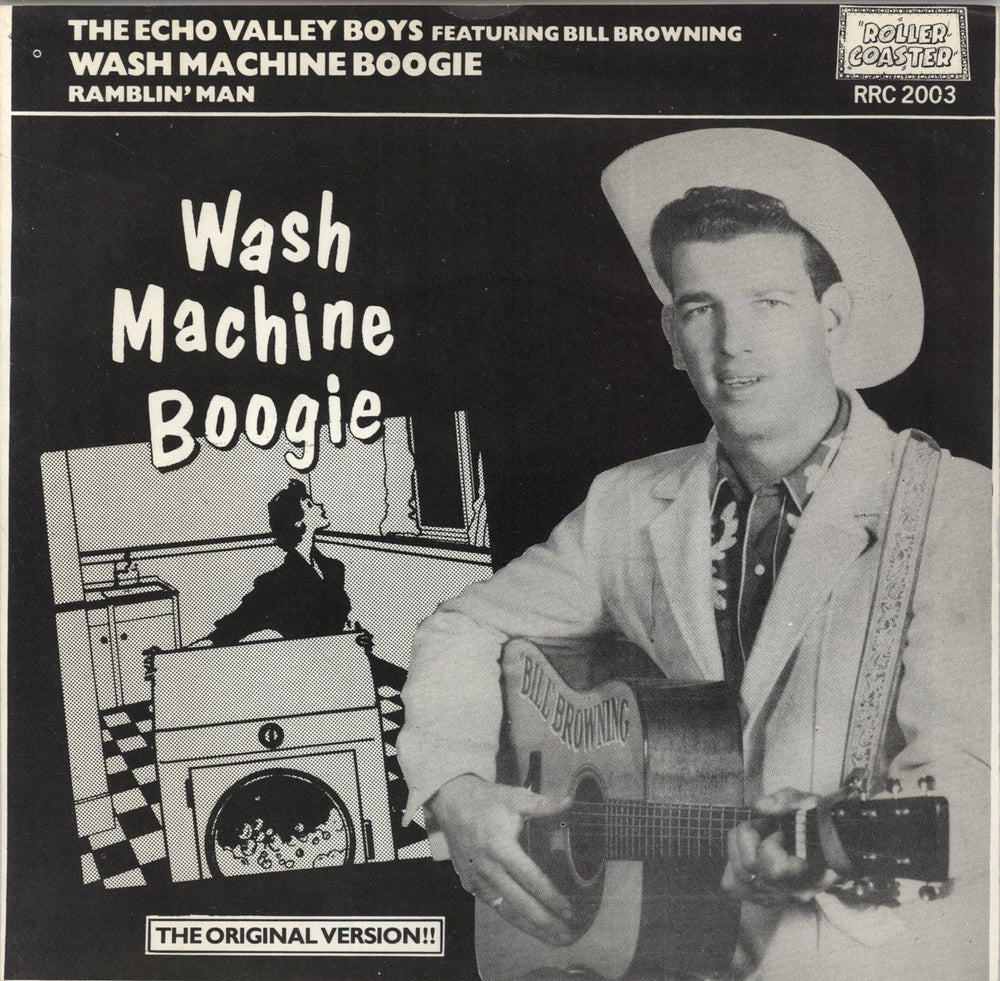 The Echo Valley Boys Wash Machine Boogie UK 7" vinyl single (7 inch record / 45) RRC2003