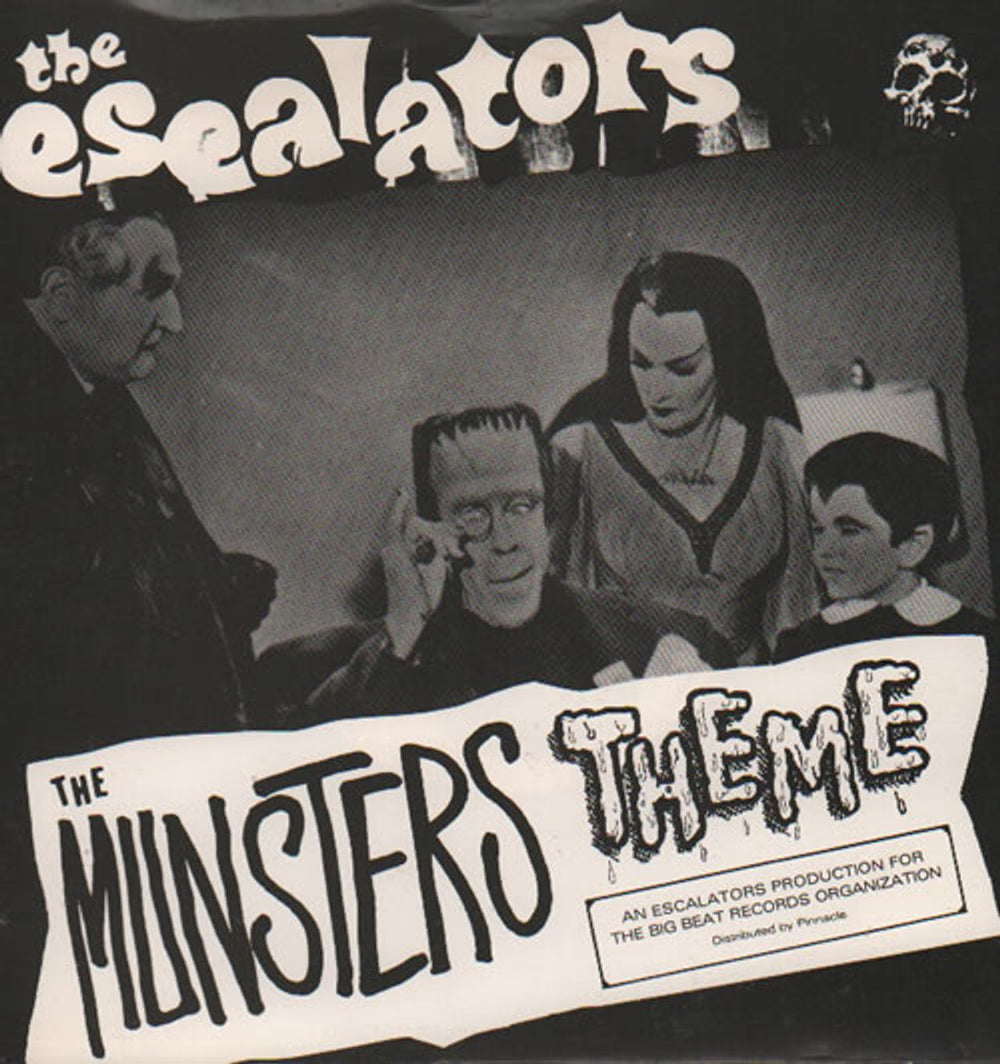 The Escalators The Munsters Theme UK 7" vinyl single (7 inch record / 45) NS87