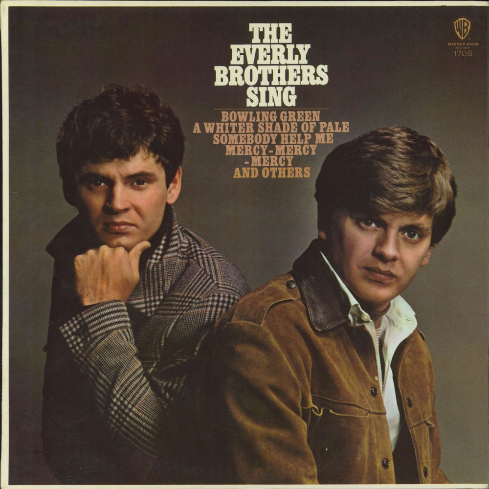 The Everly Brothers The Everly Brothers Sing - 1st UK vinyl LP album (LP record) W1708