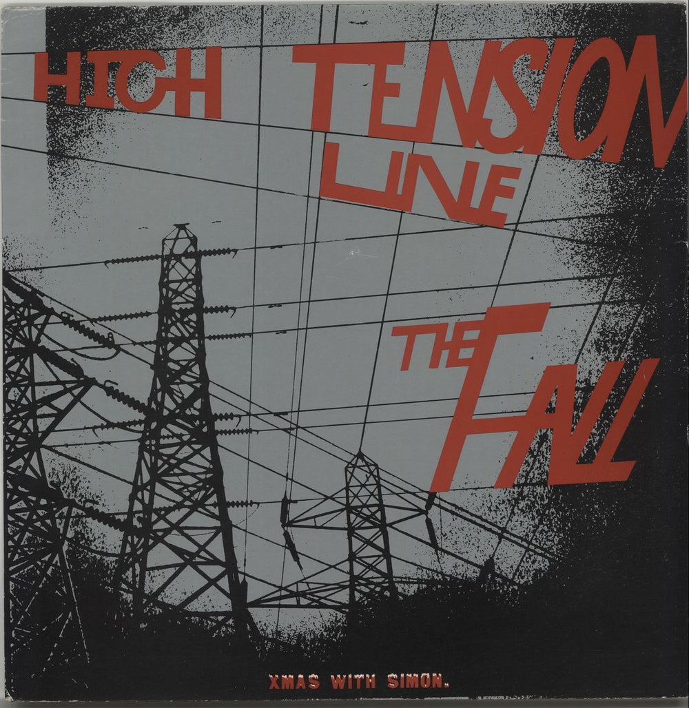 The Fall High Tension Line UK 12" vinyl single (12 inch record / Maxi-single) SIN712