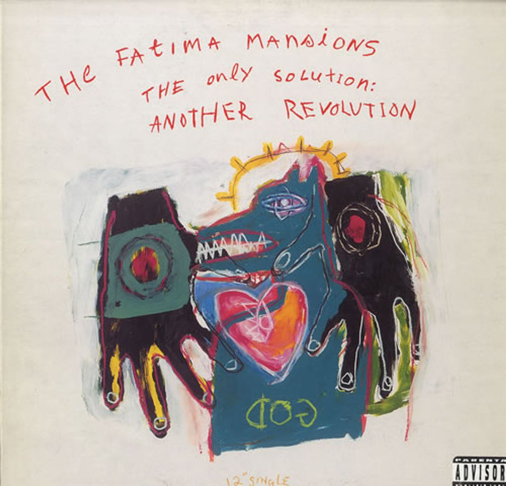 The Fatima Mansions The Only Solution: Another Revolution US 12" vinyl single (12 inch record / Maxi-single) RAR12-54152