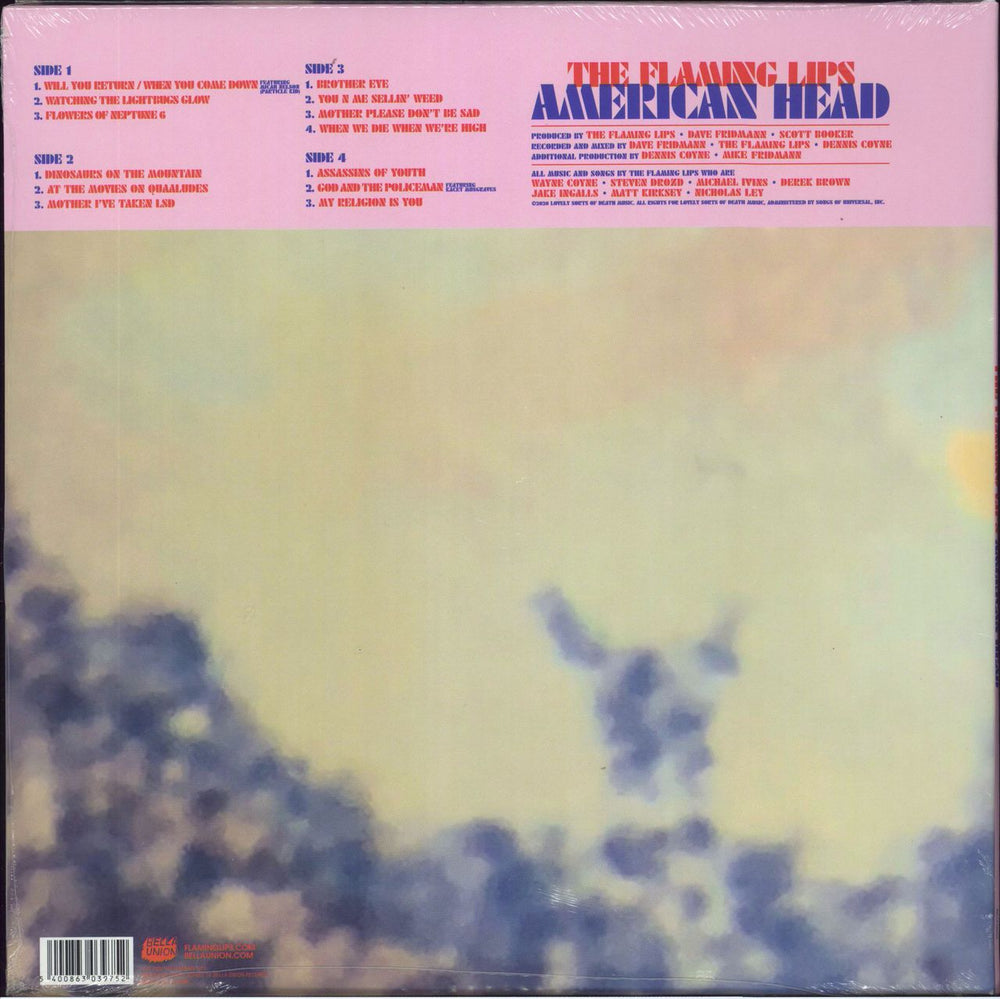 The Flaming Lips American Head - Sealed UK 2-LP vinyl record set (Double LP Album) 5400863039752