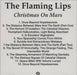 The Flaming Lips Christmas On Mars US Promo CD-R acetate CD/DVDR ACETATE SET