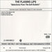 The Flaming Lips Selections From The Soft Bulletin US Promo CD-R acetate CDR ACETATE