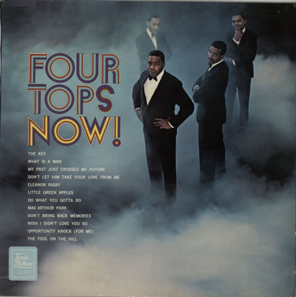 The Four Tops Four Tops Now! - 1st UK vinyl LP album (LP record) STML11113