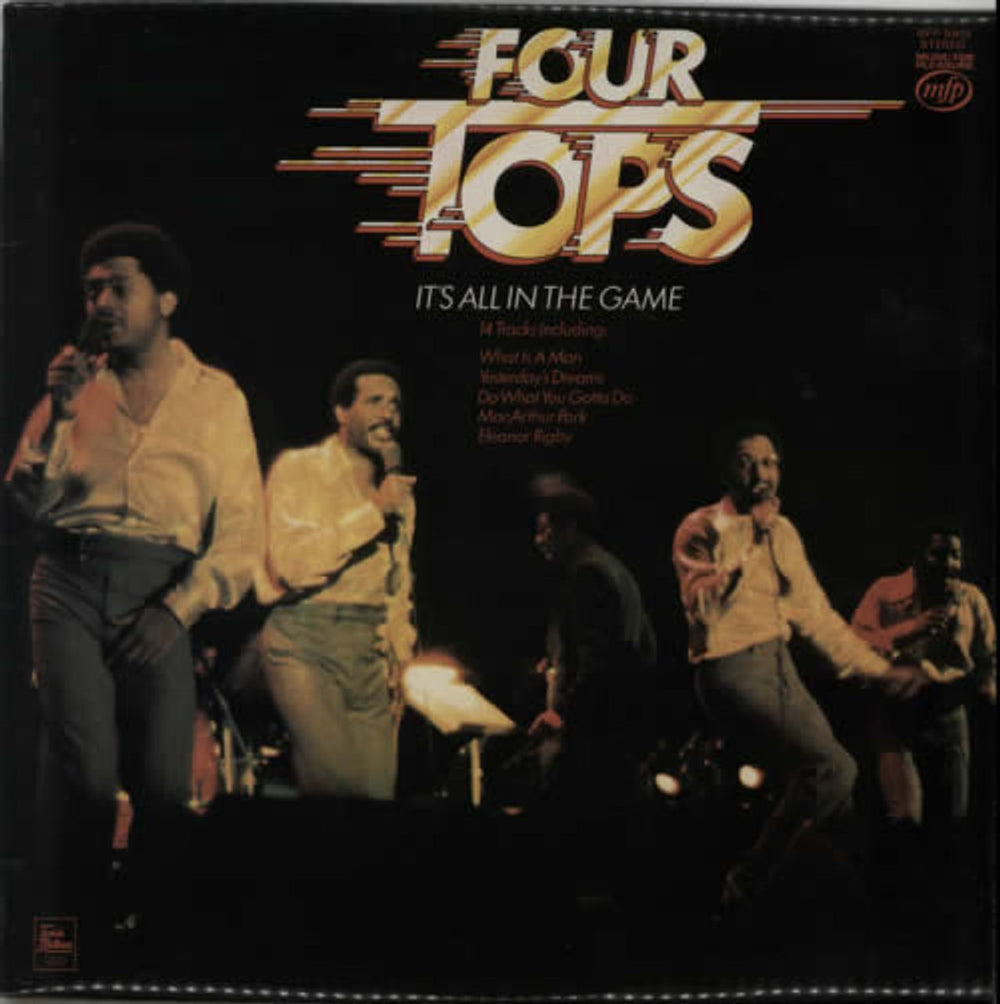 The Four Tops It's All In The Game UK vinyl LP album (LP record) MFP50416