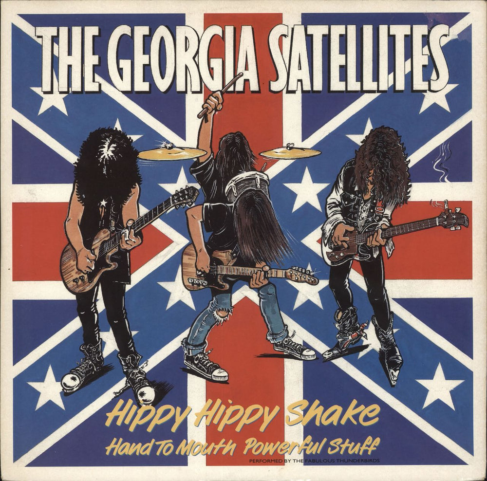 The Georgia Satellites Hippy Hippy Shake UK 12" vinyl single (12 inch record / Maxi-single) EKR86T