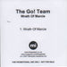 The Go! Team Wrath Of Marcie UK Promo CD-R acetate CD-R