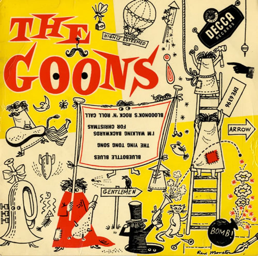 The Goons The Goons EP - 2nd UK 7" vinyl single (7 inch record / 45) DFE6396