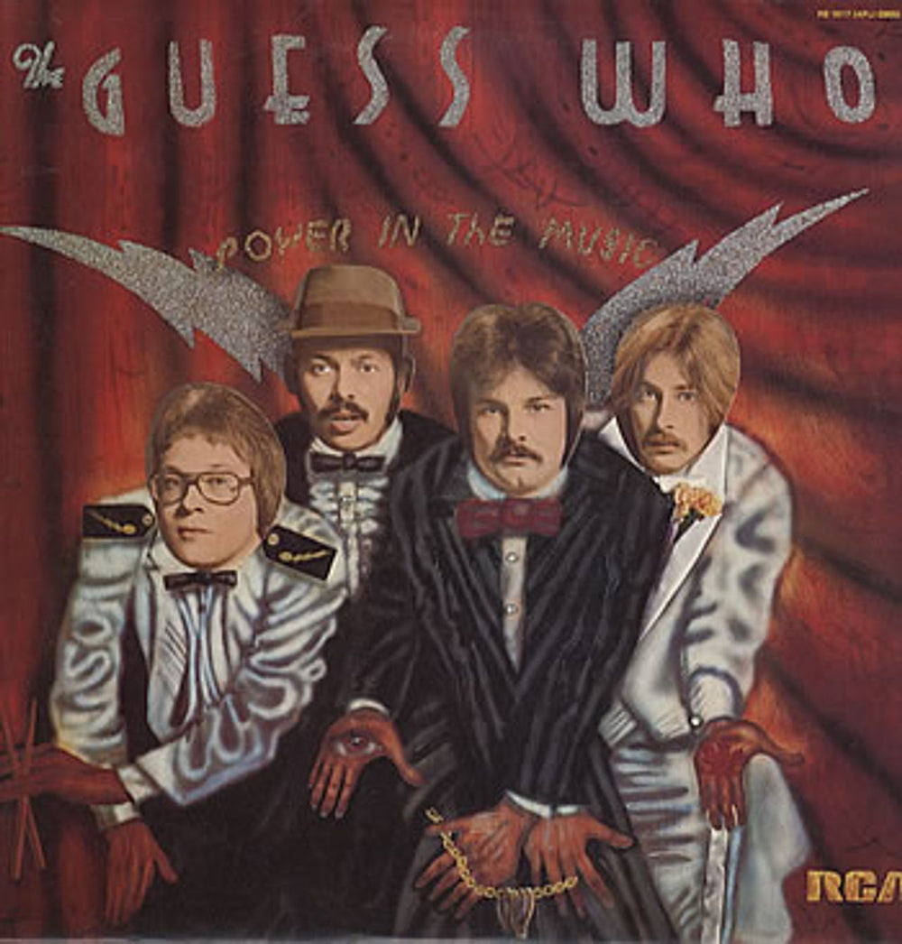 The Guess Who Power In The Music UK vinyl LP album (LP record) RS1017