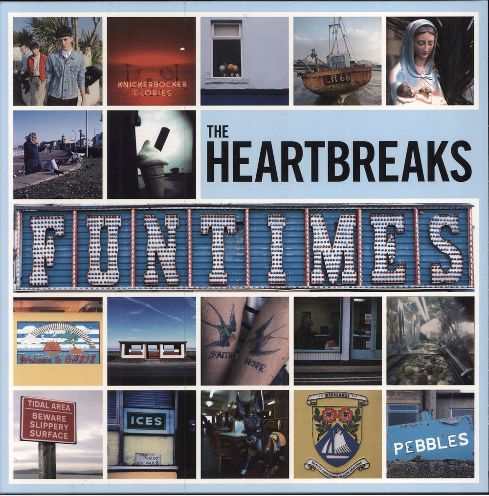 The Heartbreaks Funtimes UK vinyl LP album (LP record) SICLP006X