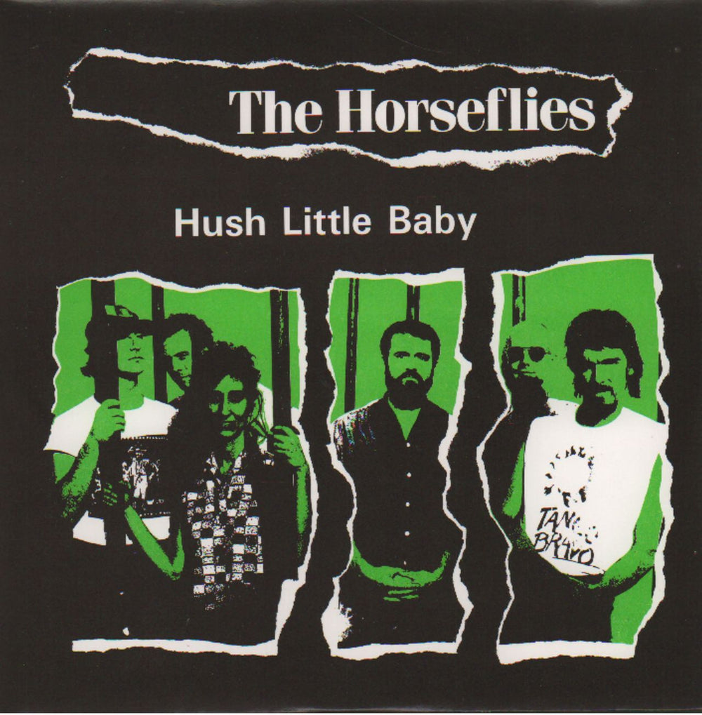 The Horseflies Hush Little Baby UK 7" vinyl single (7 inch record / 45) FRY4