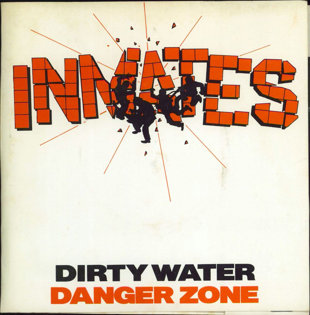 The Inmates Dirty Water / Danger Zone UK 7" vinyl single (7 inch record / 45) SH7