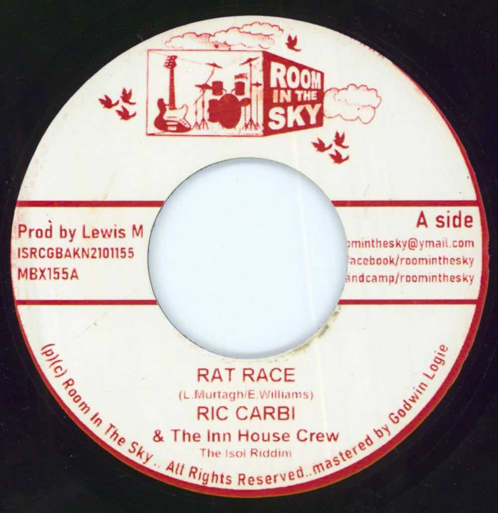 The Inn House Crew Rat Race UK 7" vinyl single (7 inch record / 45) MBX155