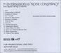 The [International] Noise Conspiracy The Cross Of My Calling US Promo CD album (CDLP) ISNCDTH456850