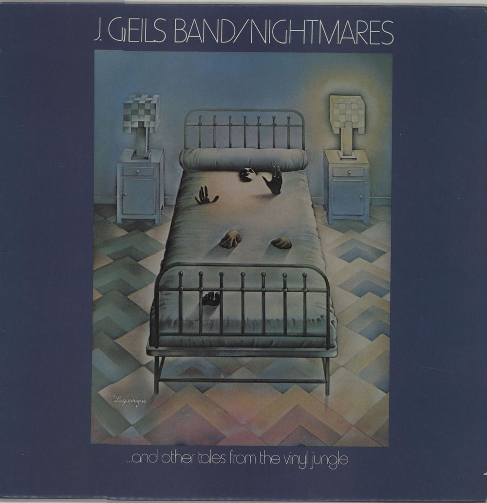 The J. Geils Band Nightmares...and Other Tales from the Vinyl Jungle UK vinyl LP album (LP record) K50073