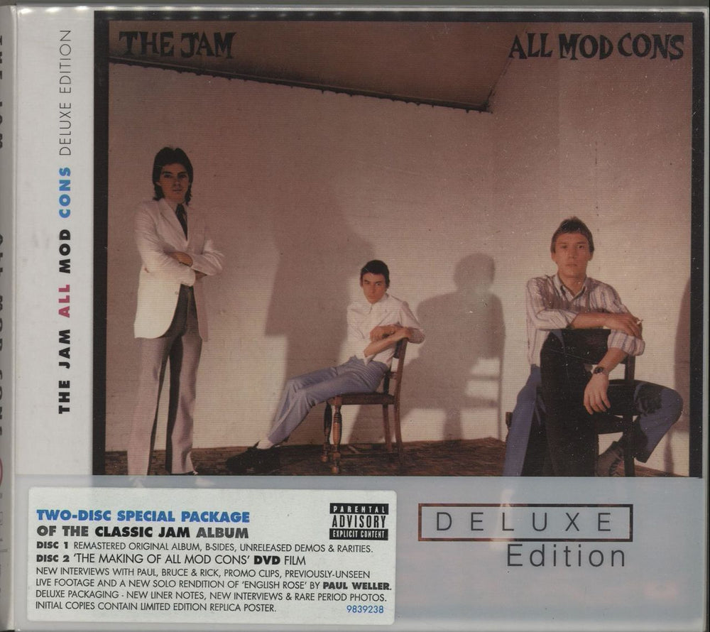 The Jam All Mod Cons - Sealed UK 2-disc CD/DVD set 9839238