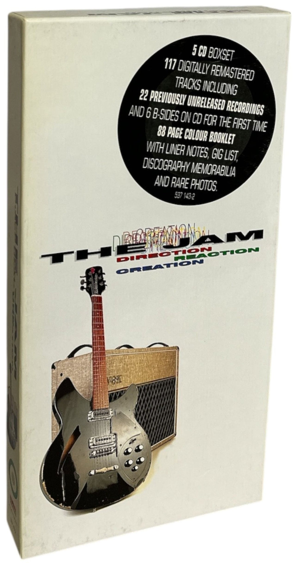 The Jam Direction Reaction Creation UK CD Album Box Set 537143-2