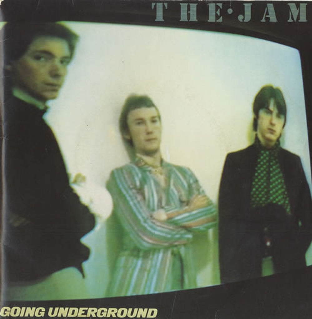 The Jam Going Underground UK 7" vinyl single (7 inch record / 45) POSPJ113