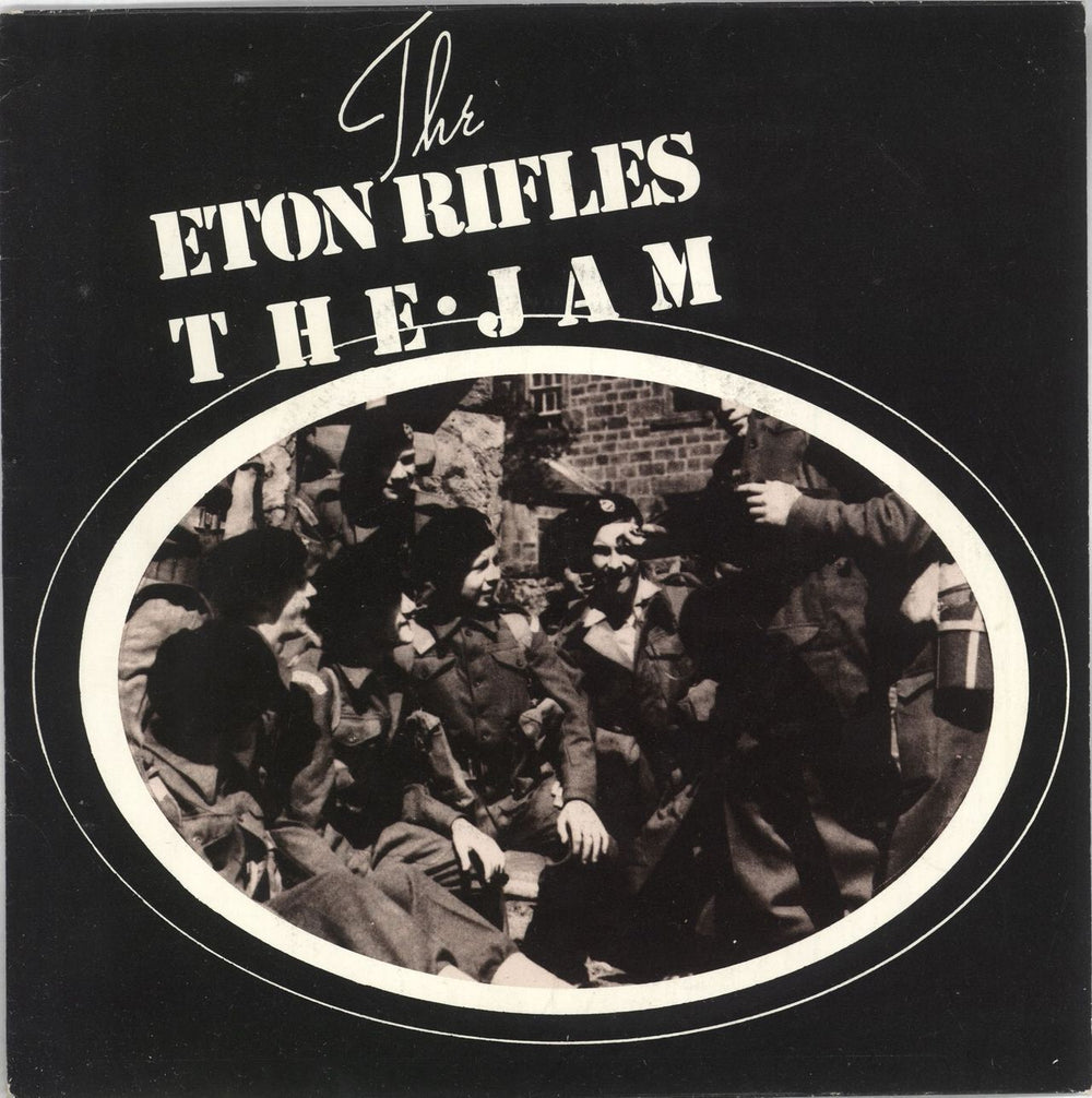 The Jam The Eton Rifles French 7" vinyl single (7 inch record / 45) POSP83