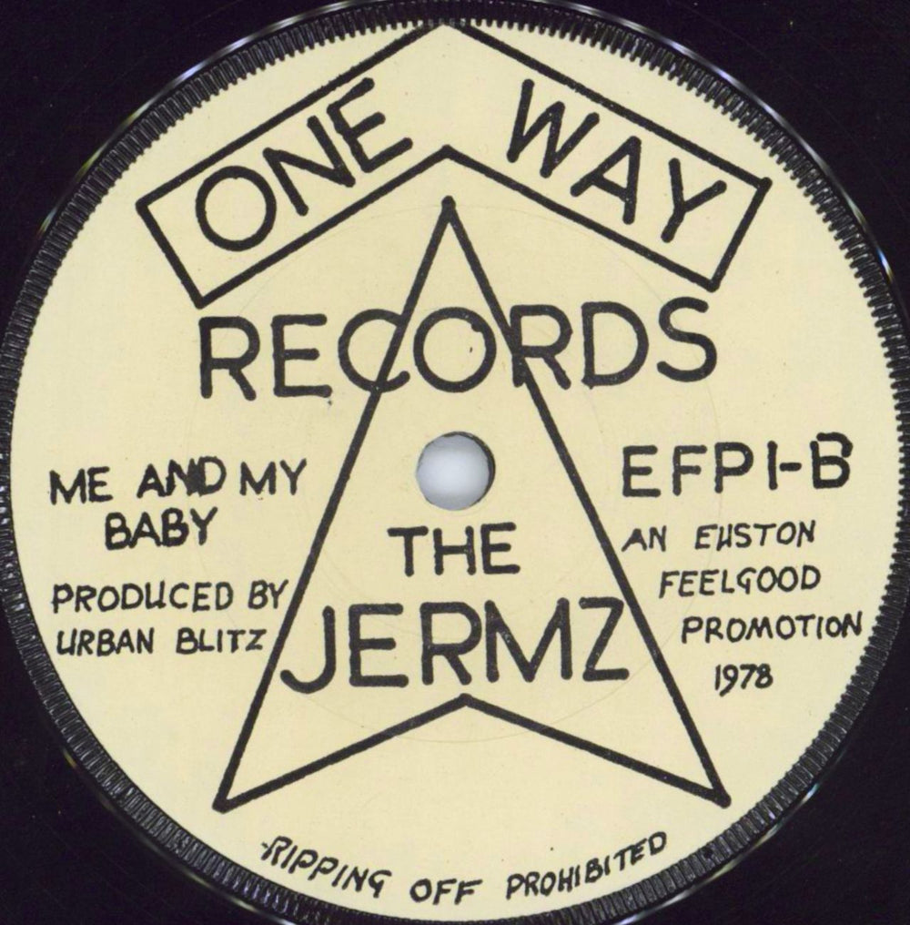 The Jermz Power Cut + Sleeve UK 7" vinyl single (7 inch record / 45)