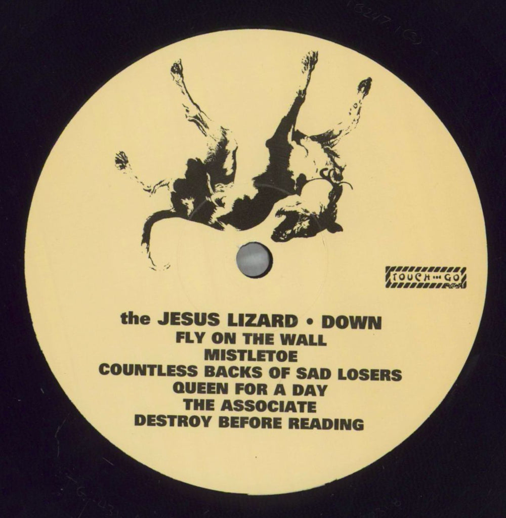 The Jesus Lizard Down US vinyl LP album (LP record) JLZLPDO826331