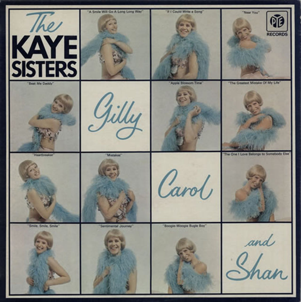 The Kaye Sisters Gilly, Carol And Shan UK vinyl LP album (LP record) NSPL18418