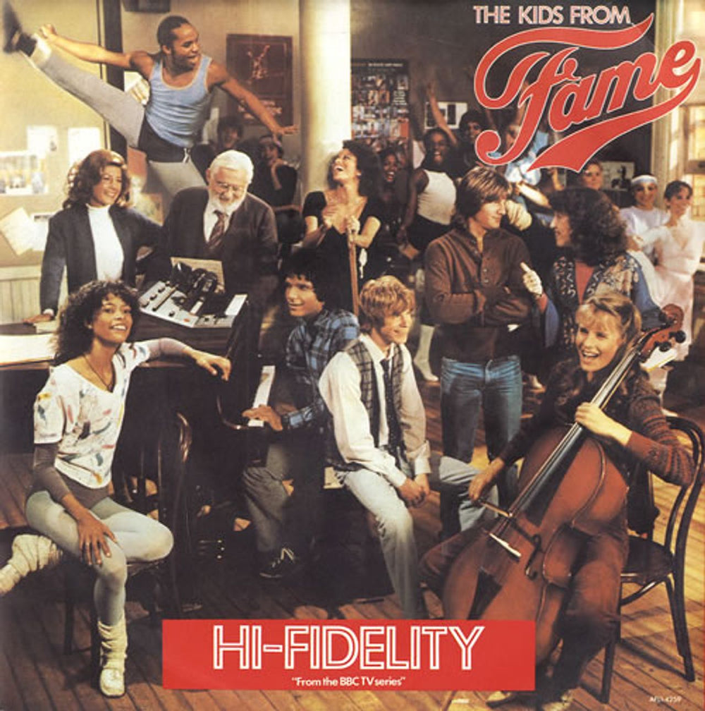 The Kids From Fame Hi-Fidelity UK 7" vinyl single (7 inch record / 45) RCA254