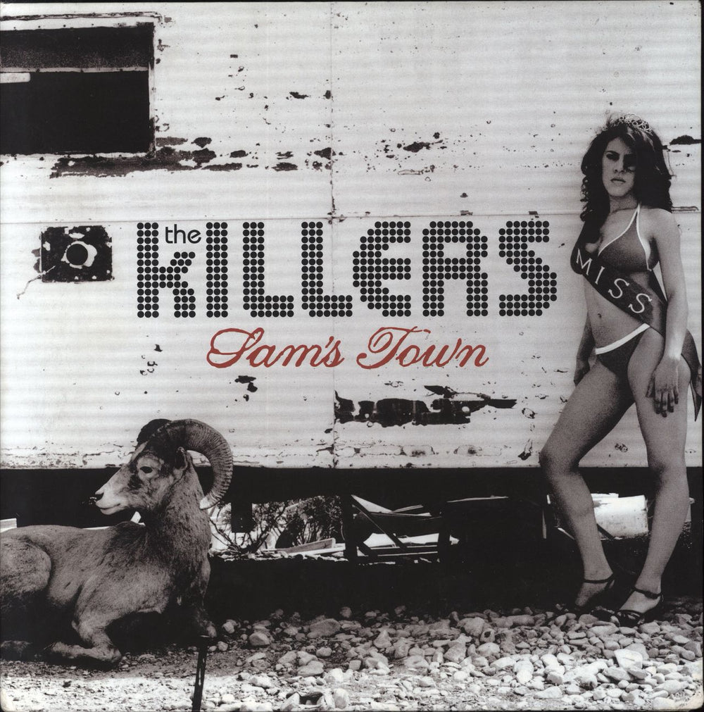 The Killers Sam's Town - White Vinyl UK vinyl LP album (LP record) 602507395407