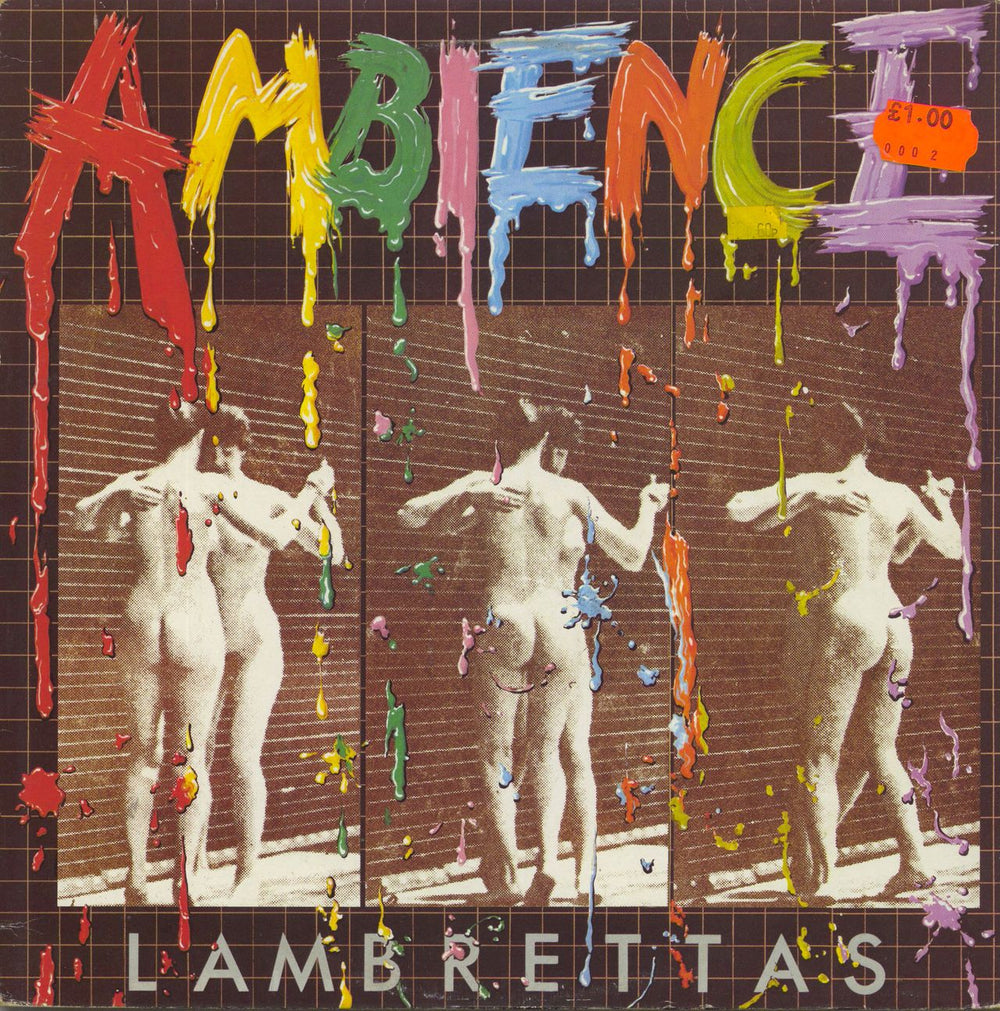 The Lambrettas Ambience UK vinyl LP album (LP record) TRAIN14