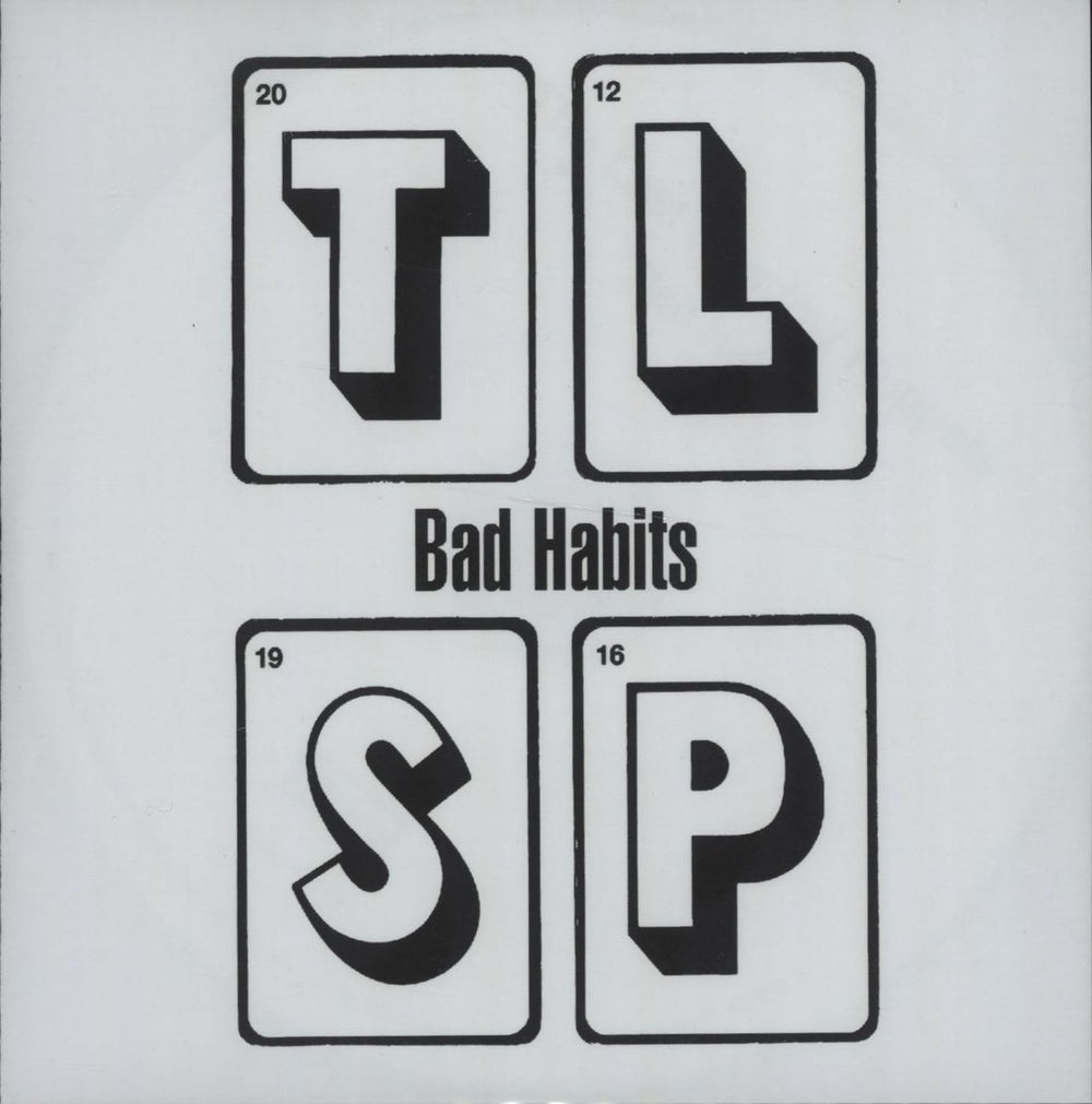 The Last Shadow Puppets Bad Habits UK Promo CD-R acetate RUG740CDP