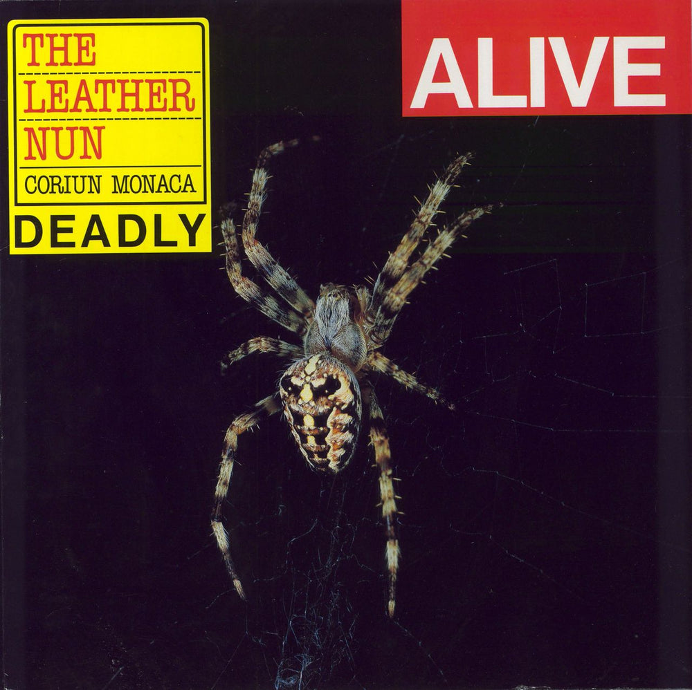 The Leather Nun Alive UK vinyl LP album (LP record) WRLP002