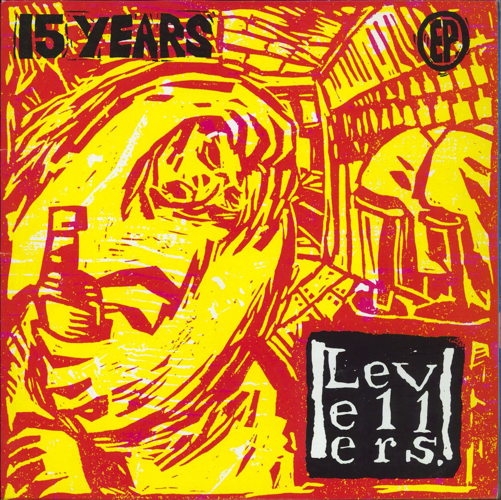 The Levellers 15 (Fifteen) Years E.P. UK 12" vinyl single (12 inch record / Maxi-single) WOKT2020