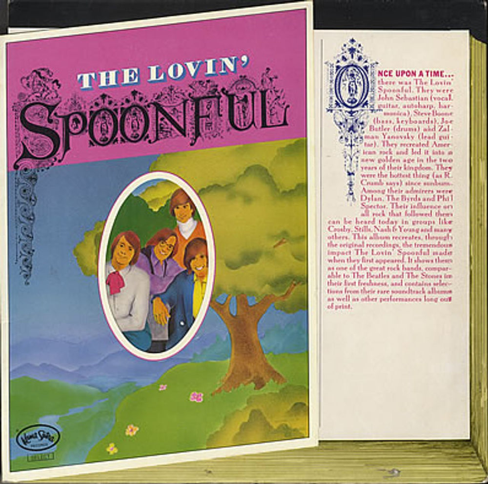 The Lovin' Spoonful Once Upon A Time... UK vinyl LP album (LP record) 2316002