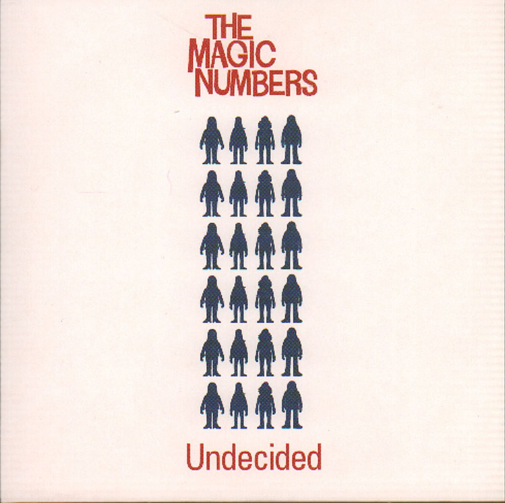 The Magic Numbers Undecided UK Promo CD single (CD5 / 5") HVN170CDRP