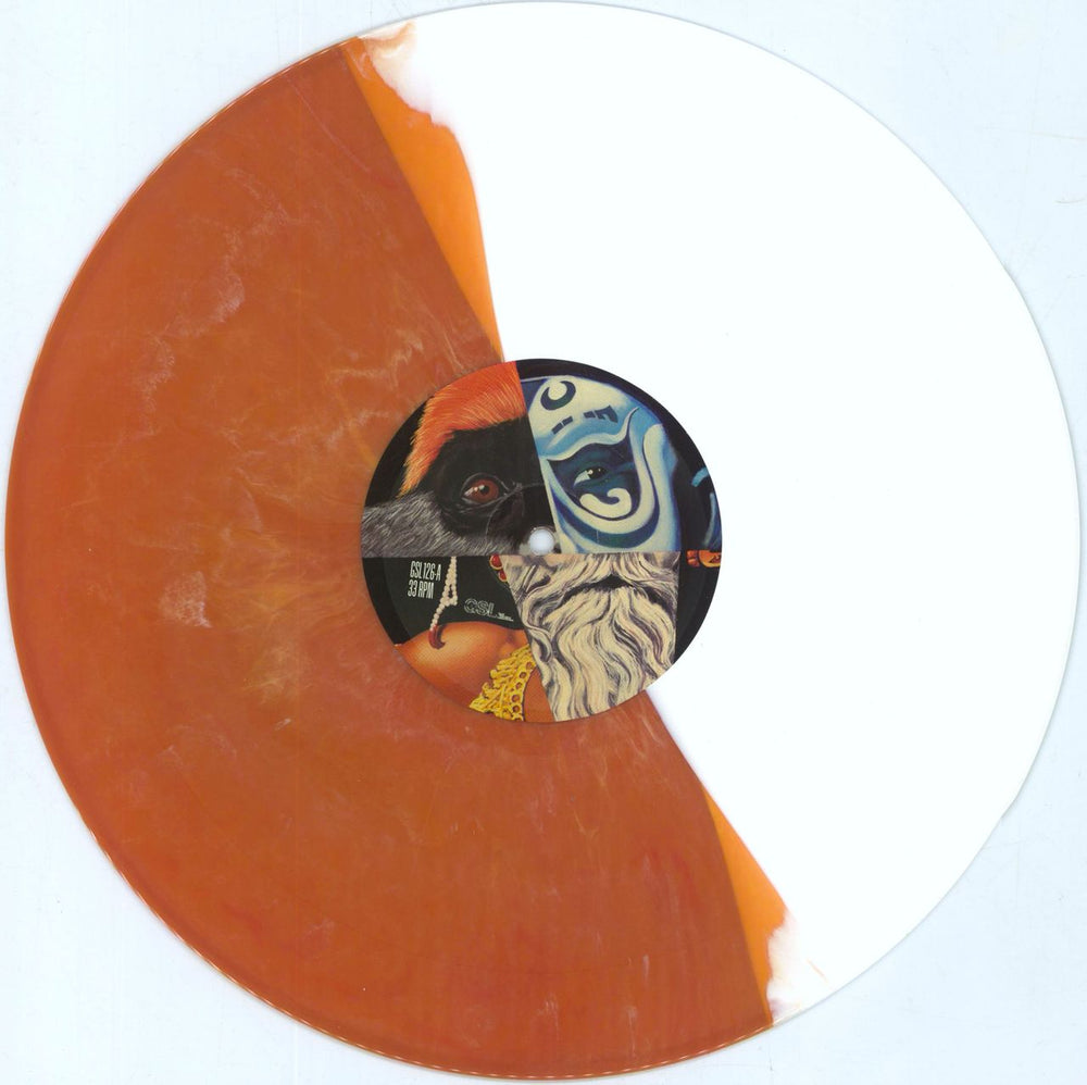 The Mars Volta Amputechture - White and Orange Vinyl US 2-LP vinyl record set (Double LP Album) RSO2LAM802766