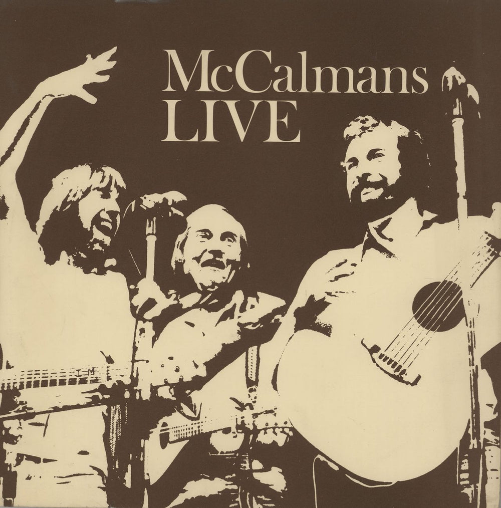 The McCalmans McCalmans Live UK vinyl LP album (LP record) MACS001