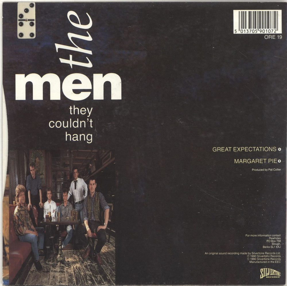 The Men They Couldn't Hang Great Expectations + Postcard UK 7" vinyl single (7 inch record / 45) MHA07GR693093