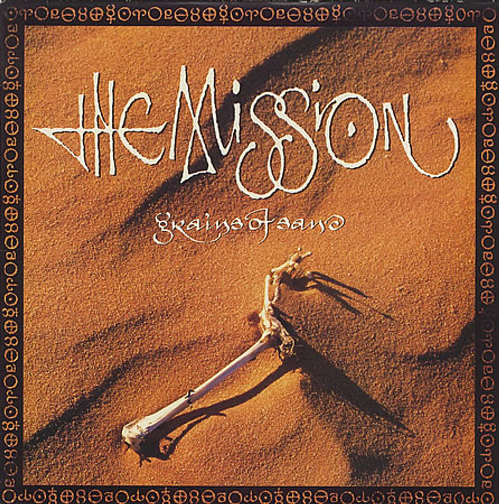 The Mission Grains Of Sand UK vinyl LP album (LP record) 846937-1