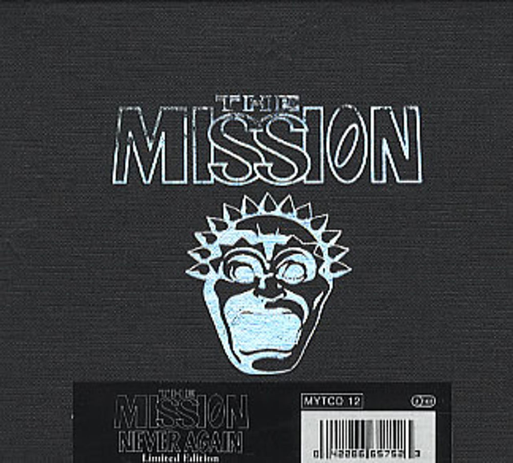 The Mission Never Again UK CD Single Box Set MYTCD12