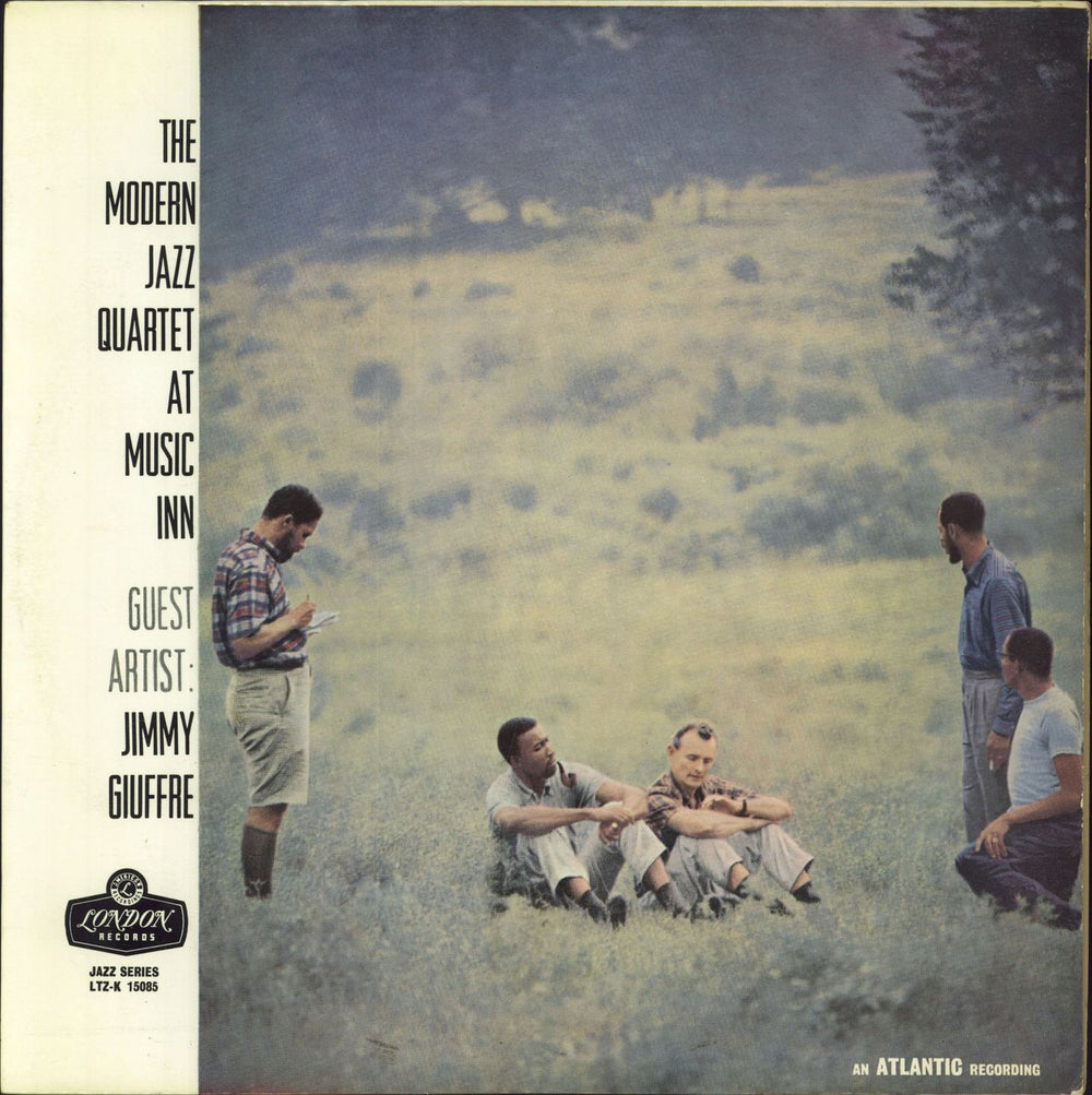 The Modern Jazz Quartet At Music Inn -  '58/9' p/s UK vinyl LP album (LP record) LTZ-K15085