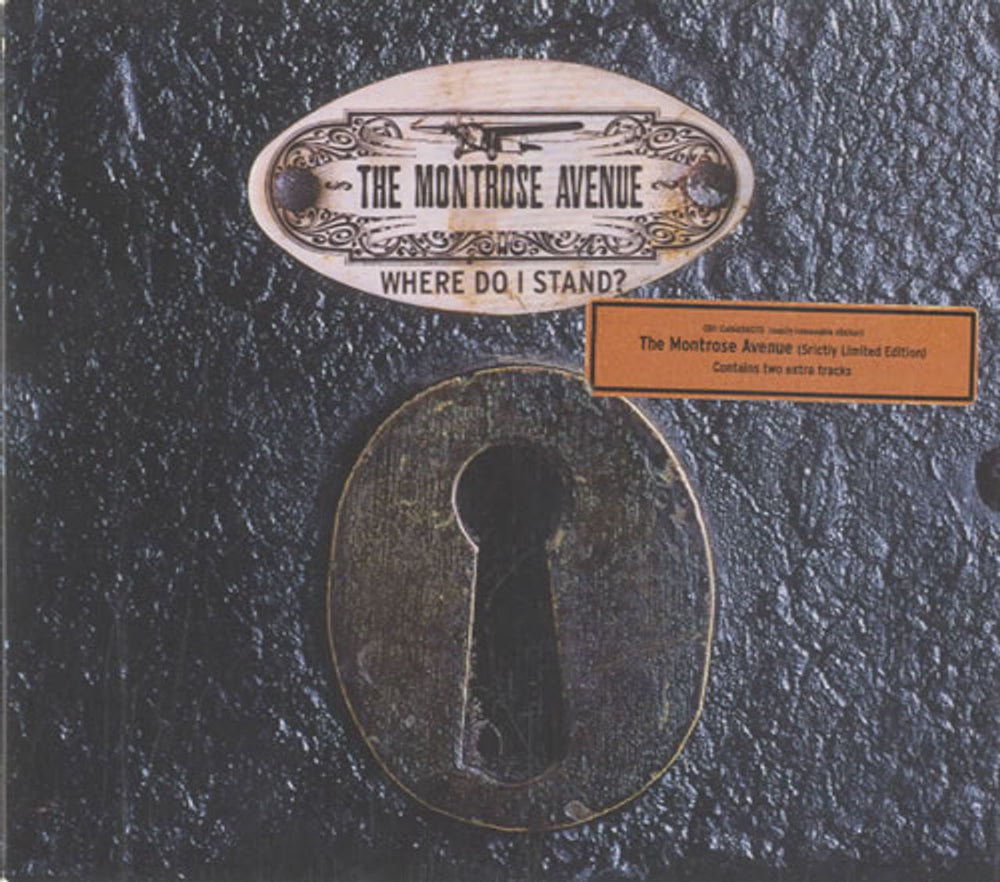 The Montrose Avenue Where Do I Stand? UK CD single (CD5 / 5") 6656075