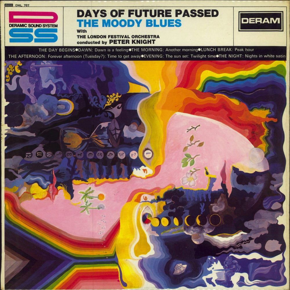 The Moody Blues Days Of Future Passed - Deep Groove UK vinyl LP album (LP record) DML707