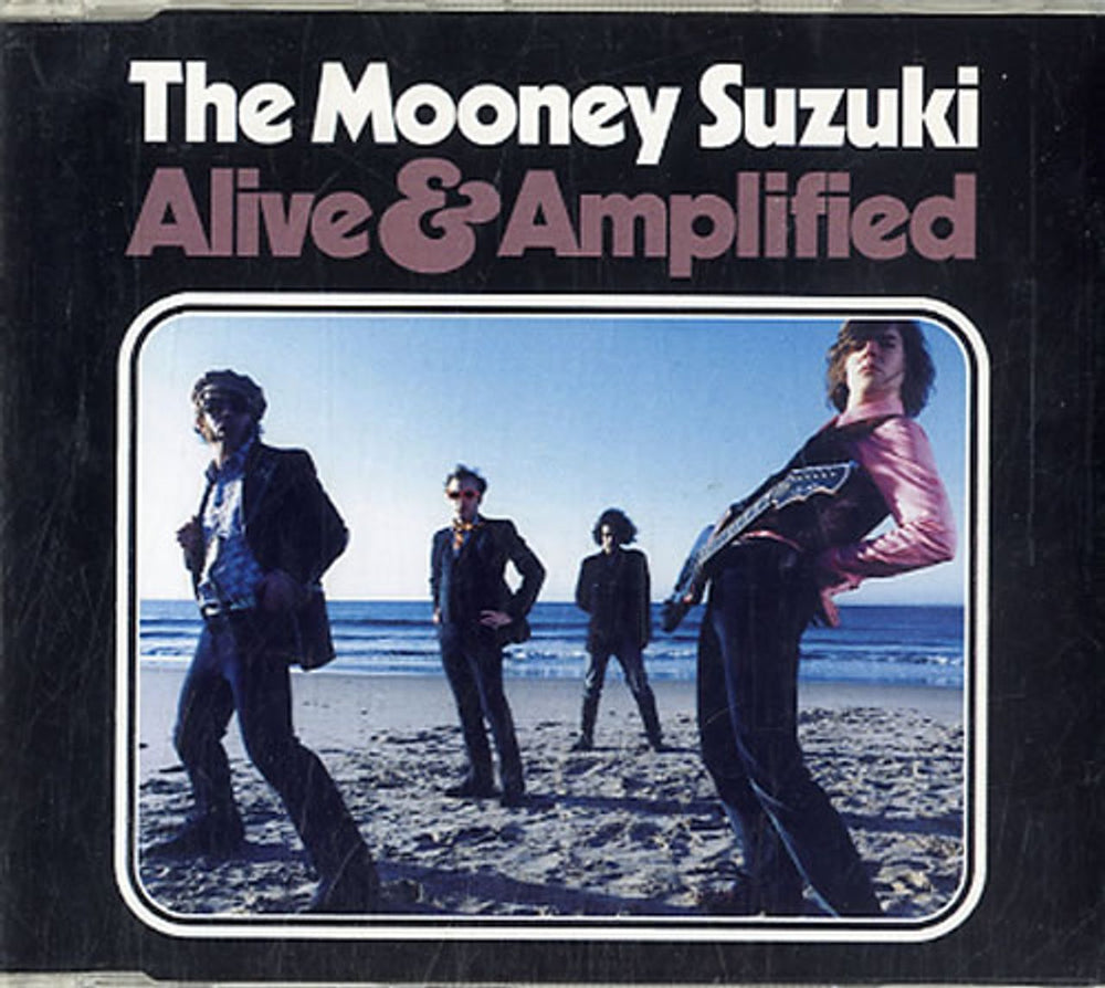 The Mooney Suzuki Alive & Amplified UK CD single (CD5 / 5") SAMMY006