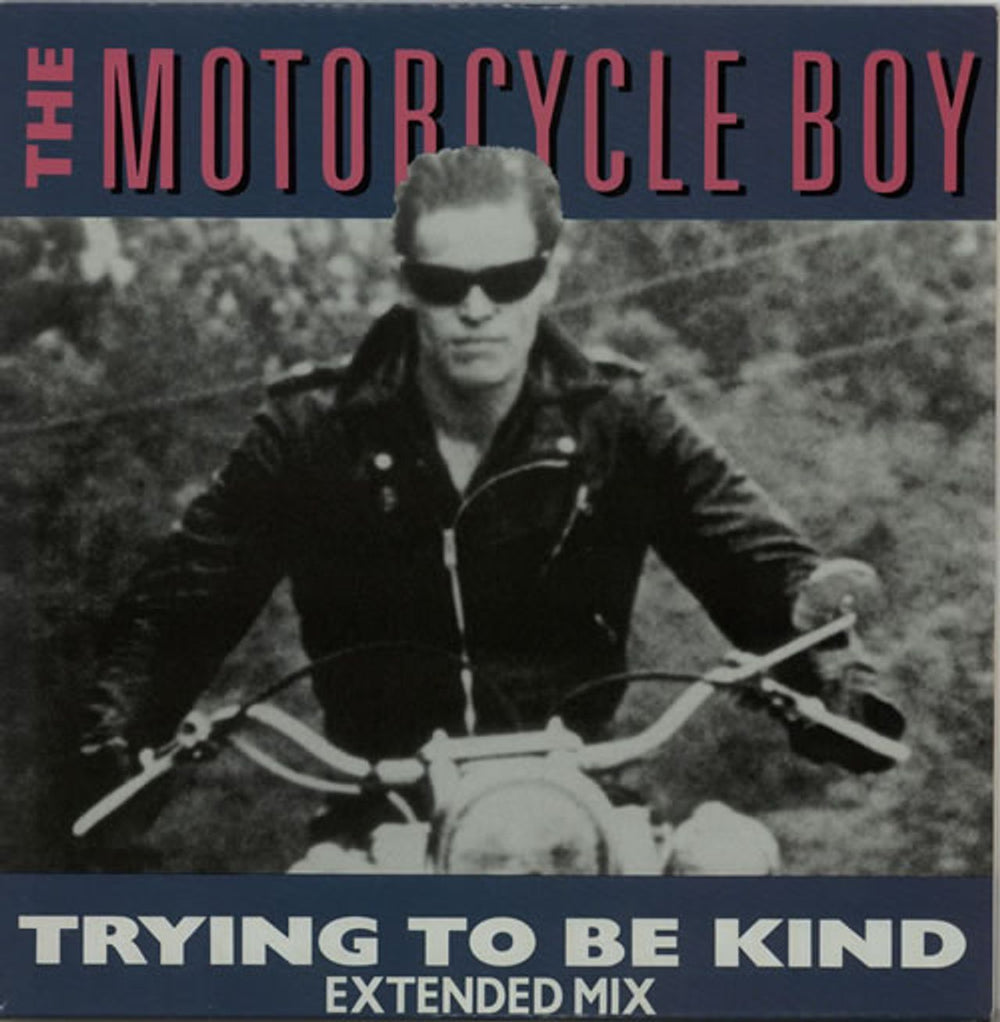 The Motorcycle Boy Trying To Be Kind UK Promo 12" vinyl single (12 inch record / Maxi-single) CHS123310