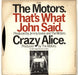 The Motors That's What John Said UK 7" vinyl single (7 inch record / 45) MTR07TH705311