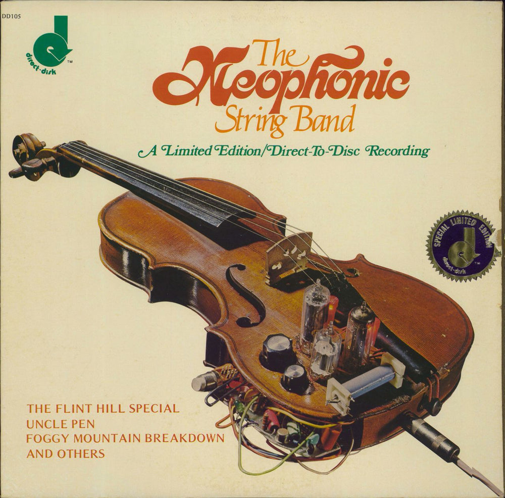 The Neophonic String Band The Neophonic Stringband - Numbered US vinyl LP album (LP record) DD105