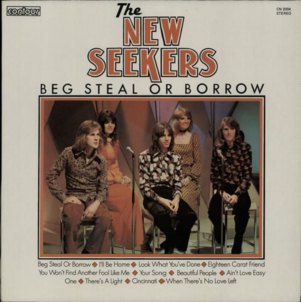 The New Seekers Beg, Steal Or Borrow UK vinyl LP album (LP record) CN2004